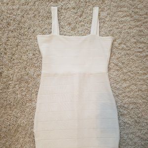 White Party Dress - Boohoo
